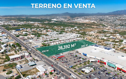 terreno comercial en venta en los cabos mexico en avenida principal 28,372 m2