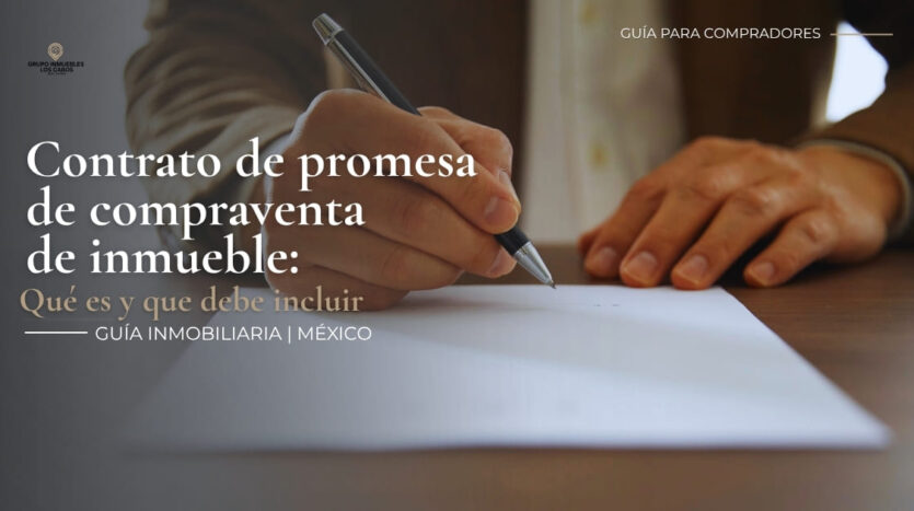 Contrato de promesa de compraventa de inmueble en México
