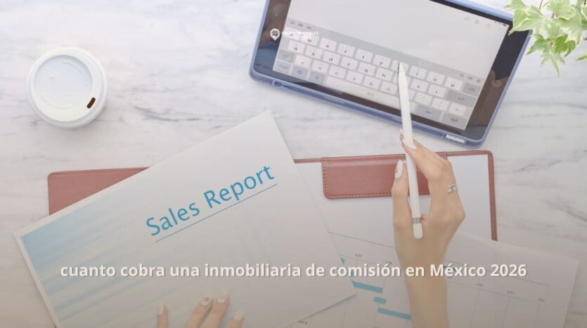 cuanto cobra inmobiliaria comision Mexico 2026