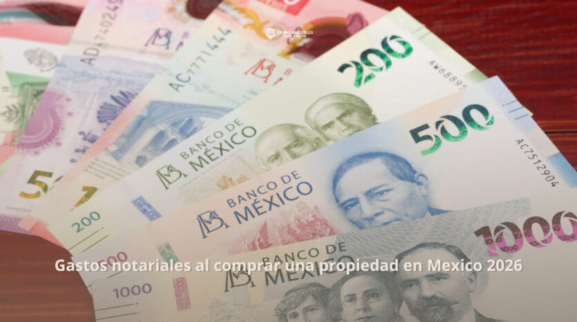 gastos notariales comprar propiedad Mexico